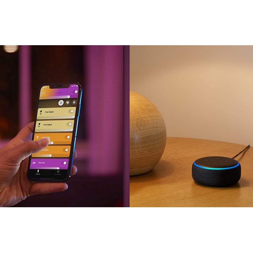 Philips - LED RGBW Stmívatelné bodové svítidlo Hue CENTRIS LED/11W/230V + 2xGU10/5,7W