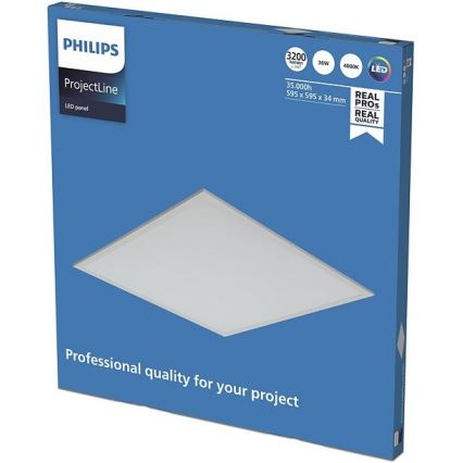 Philips - LED Panel podhledový PROJECTLINE LED/36W/230V 59,5x59,5 cm