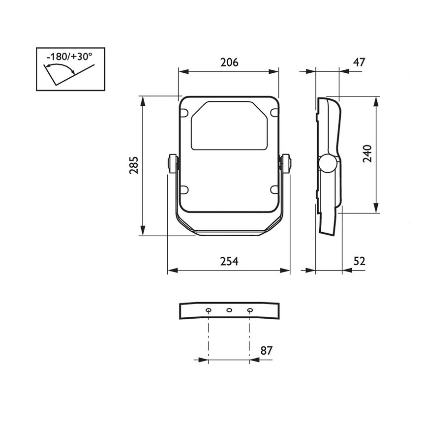 Philips - LED Reflektor CORELINE LED/38W/230V IP65