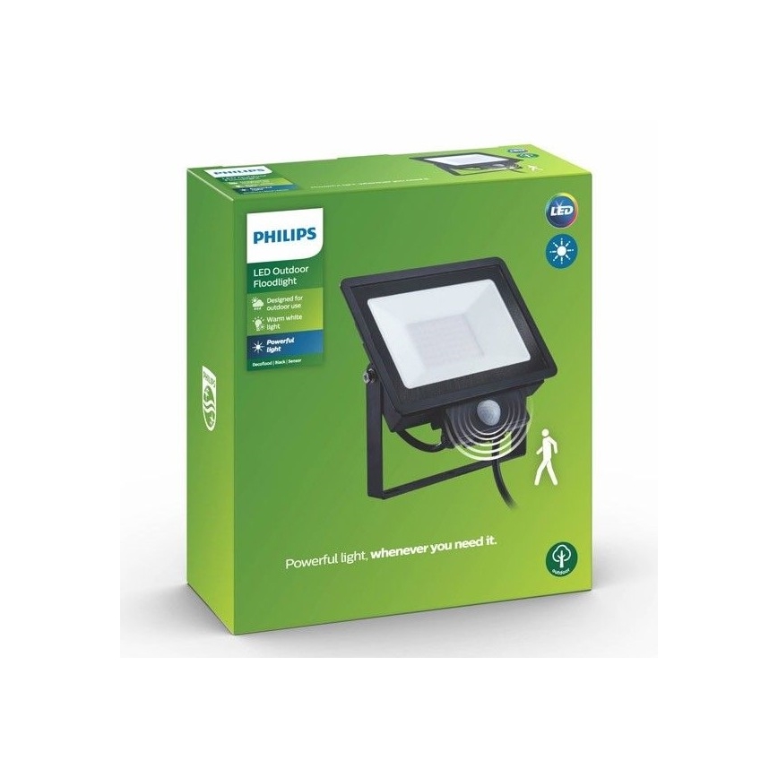 Philips - LED Reflektor se senzorem DECOFLOOD LED/20W/230V IP65