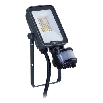 Philips - LED Reflektor se senzorem pohybu a soumraku LEDINAIRE ALL-IN LED/10W/230V 3000/4000/6500K IP65