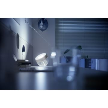 Philips - LED RGB Stmívatelná stolní lampa Hue IRIS LED/8,2W/230V 2000-6500K stříbrná