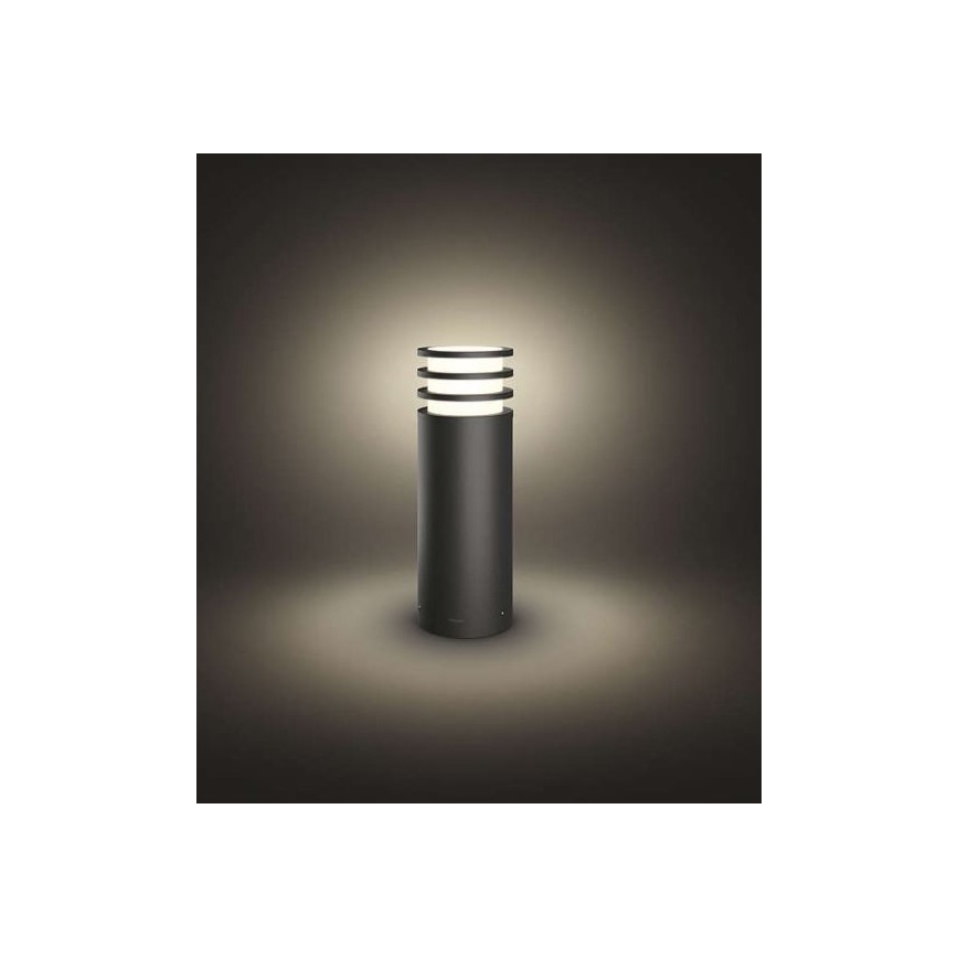 Philips - LED RGB Stmívatelná venkovní lampa Hue LUCCA 1xE27/8,1W/230V 40 cm 1000-20000K IP44