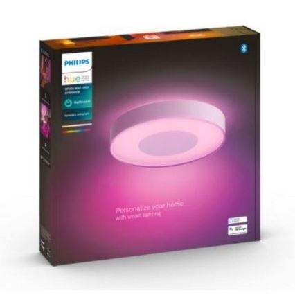 Philips - LED RGB Stmívatelné koupelnové svítidlo Hue XAMENTO LED/52,5W/230V IP44 pr. 425 mm 2000-6500K