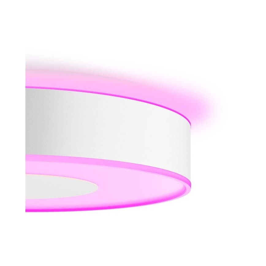 Philips -LED RGB Stmívatelné stropní svítidlo Hue INFUSE LED/33,5W/230V 2000-6500K pr. 381 mm bílá