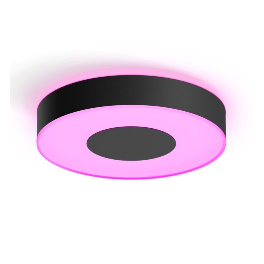 Philips - LED RGB Stmívatelné stropní svítidlo Hue INFUSE LED/33,5W/230V 2000-6500K pr. 381 mm černá