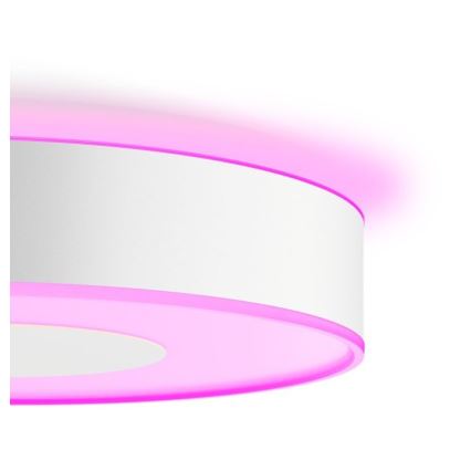 Philips - LED RGB Stmívatelné stropní svítidlo Hue INFUSE LED/52,5W/230V 2000-6500K pr. 425 mm bílá