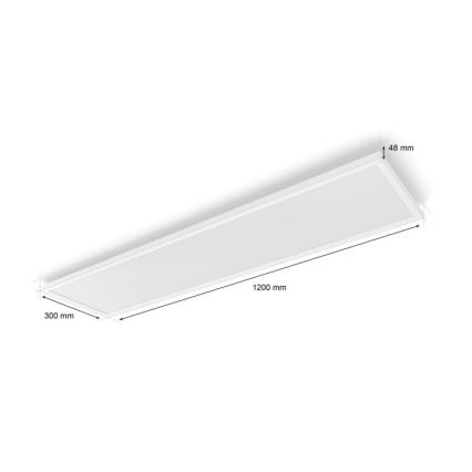 Philips - LED RGB Stmívatelný panel Hue White And Color Ambiance LED/60W/230V 2000-6500K