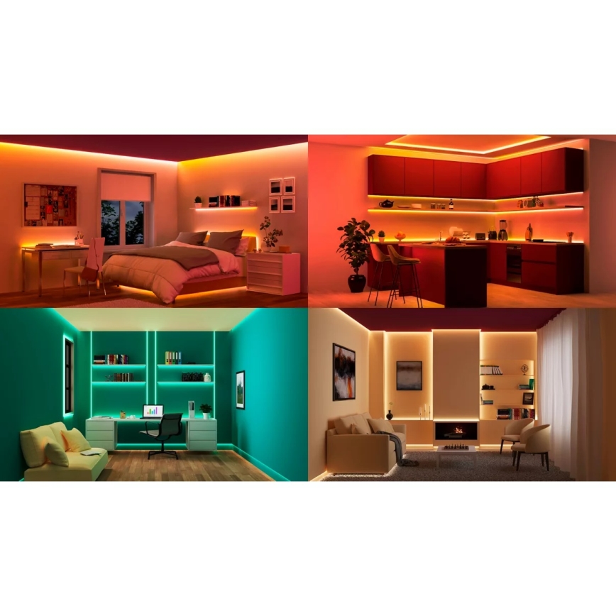 Philips -LED RGB Stmívatelný pásek SMART STRIP 15m LED/20W/230V 2200-6500K Wi-Fi
