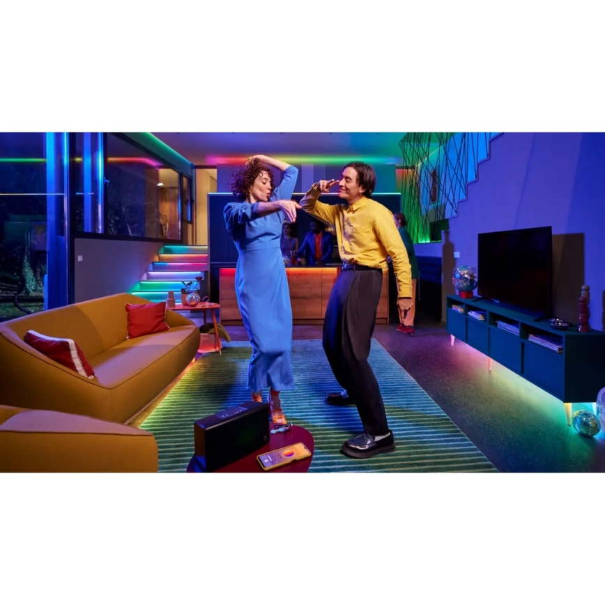 Philips -LED RGB Stmívatelný pásek SMART STRIP 15m LED/20W/230V 2200-6500K Wi-Fi