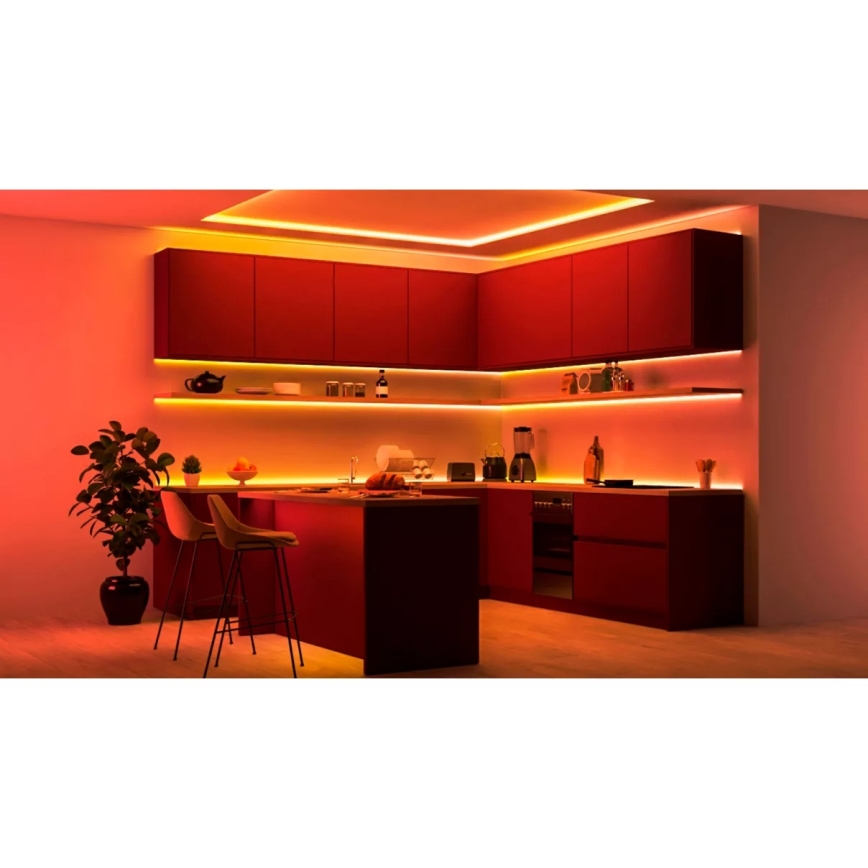 Philips - LED RGBIC Stmívatelný pásek SMART STRIP 2x5m LED/21W/230V 2700-6500K Wi-Fi