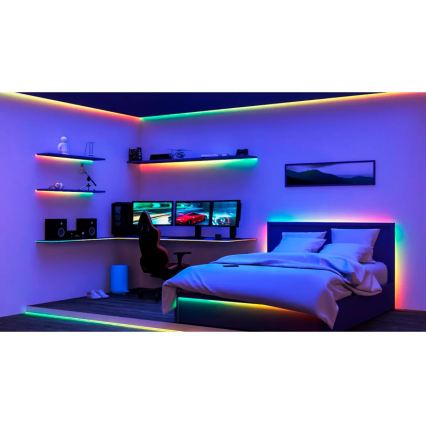 Philips - LED RGBIC Stmívatelný pásek SMART STRIP 2x5m LED/21W/230V 2700-6500K Wi-Fi