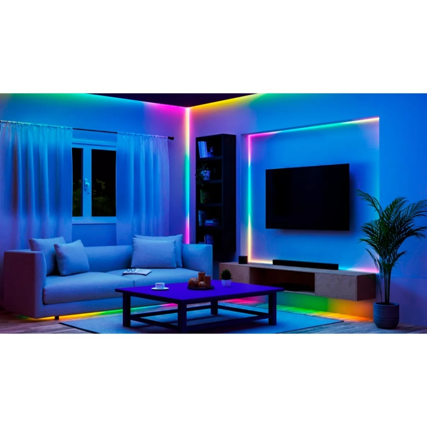 Philips - LED RGBIC Stmívatelný pásek SMART STRIP 2x5m LED/21W/230V 2700-6500K Wi-Fi