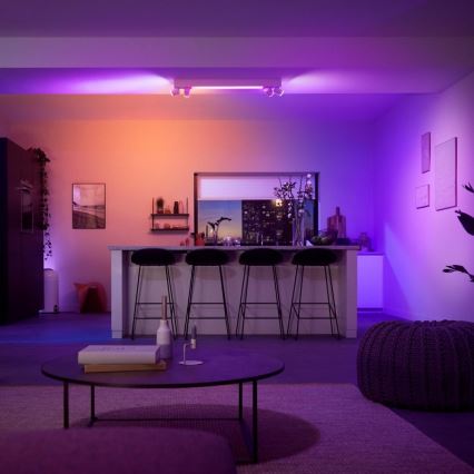 Philips - LED RGBW Stmívatelné bodové svítidlo Hue CENTRIS LED/40W/230V + 4xGU10/5,7W