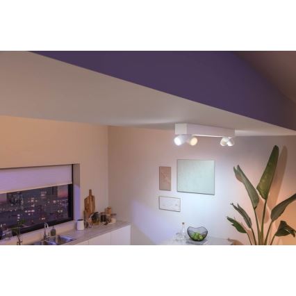Philips - LED RGBW Stmívatelné bodové svítidlo Hue CENTRIS LED/40W/230V + 4xGU10/5,7W