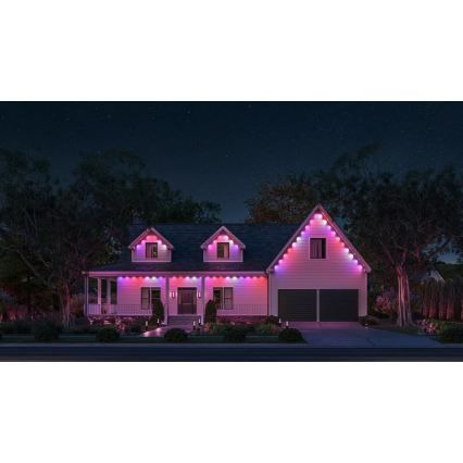 Philips - LED RGBW Prodlužovací stmívatelný venkovní řetěz Hue FESTAVIA 16xLED 9m 1000-20000K IP65