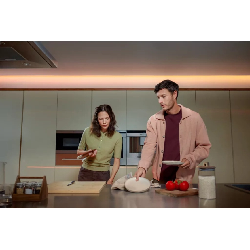 Philips - LED RGBW Stmívatelný pásek Hue FLUX 3m LED/29W/230V 2200-6500K + Hue bridge