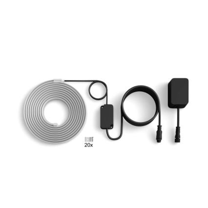 Philips - LED RGBW Stmívatelný venkovní pásek Hue FLUX 5m LED/30W/230V 2200-6500K IP67 + senzor pohybu