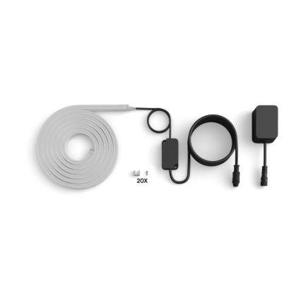 Philips - LED RGBW Stmívatelný venkovní pásek Hue NEON 5m LED/30W/230V 2200-6500K IP67 + senzor pohybu