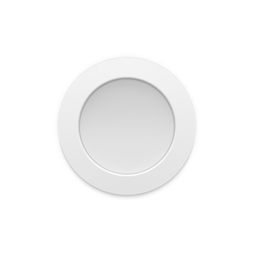 Philips - LED RGBW Stmívatelné koupelnové podhledové svítidlo Hue SLIM LED/12W/230V 1000-20000K bílá IP44