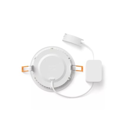 Philips - LED RGBW Stmívatelné koupelnové podhledové svítidlo Hue SLIM LED/12W/230V 1000-20000K bílá IP44