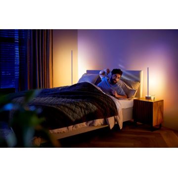 Philips - LED RGBW Stmívatelná stolní lampa Hue SIGNE LED/11,8W/230V 2000-6500K