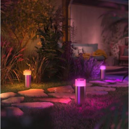 Philips - LED RGBW Stmívatelná venkovní lampa Hue CALLA LED/8W/230V IP44