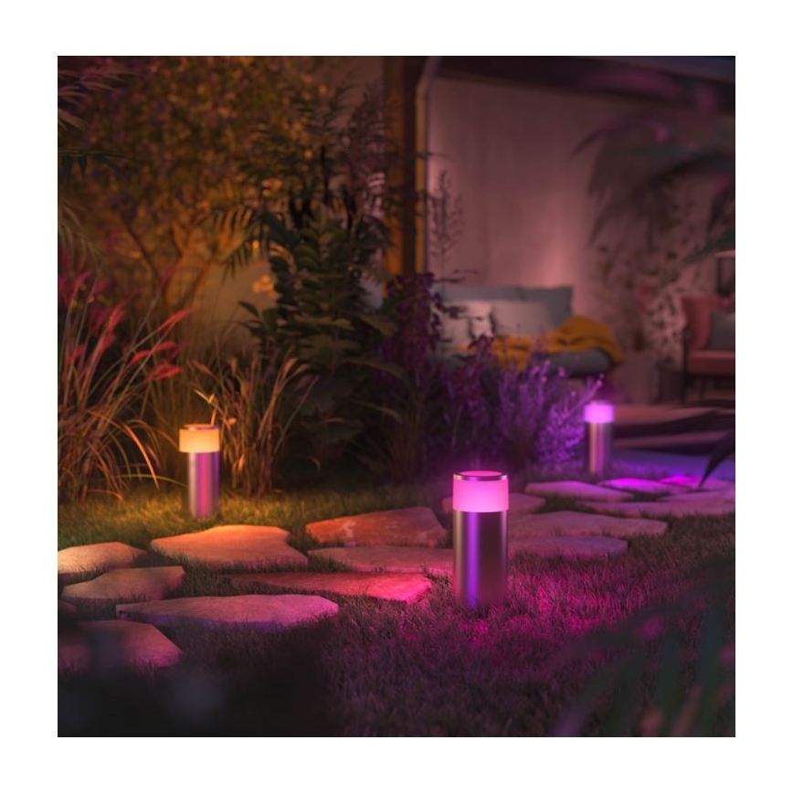 Philips - LED RGBW Stmívatelná venkovní lampa Hue CALLA LED/8W/230V IP44
