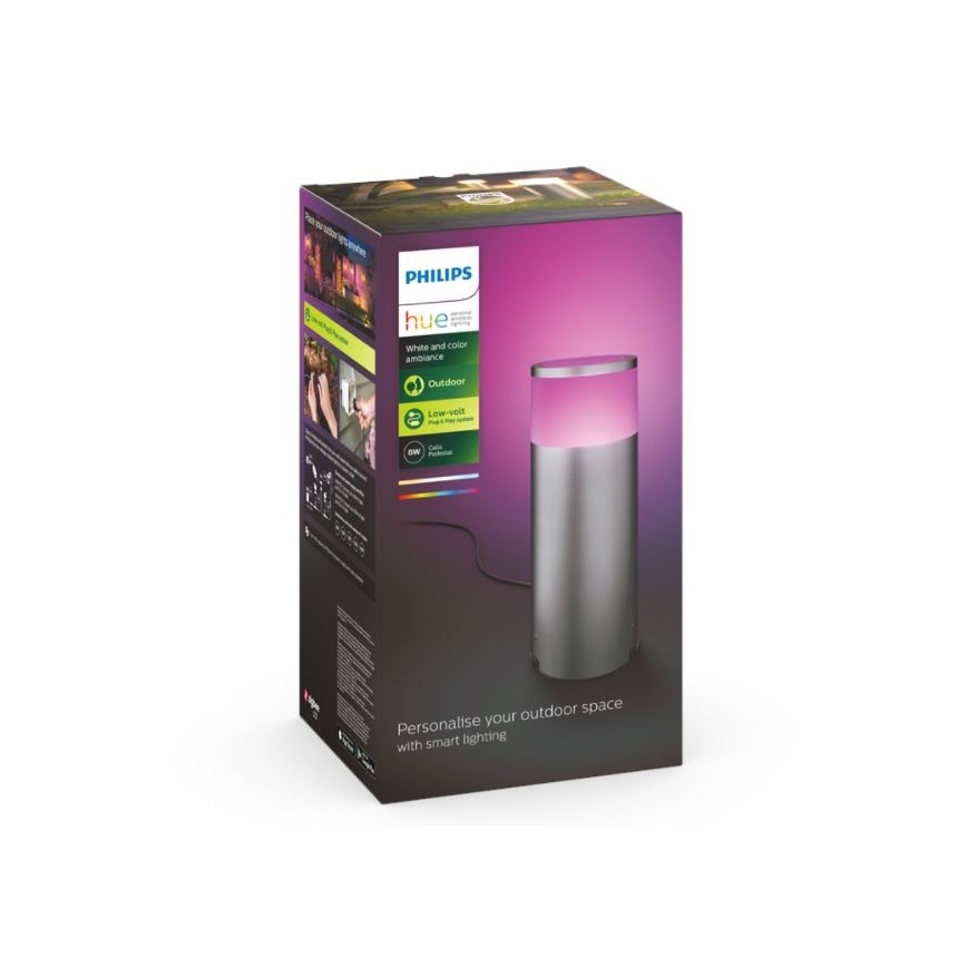 Philips - LED RGBW Stmívatelná venkovní lampa Hue CALLA LED/8W/230V IP44