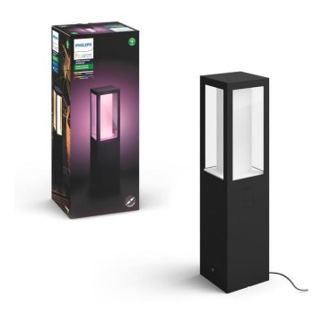 Philips - LED RGBW Stmívatelná venkovní lampa Hue IMPRESS LED/16W/230V s adaptérem IP44