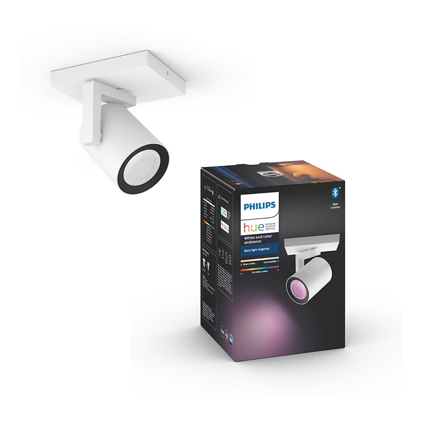 Philips - LED RGBW Stmívatelné bodové svítidlo Hue ARGENA 1xGU10/5,7W/230V