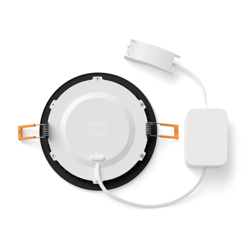 Philips - LED RGBW Stmívatelné koupelnové podhledové svítidlo Hue SLIM LED/12W/230V IP44 2200-6500K