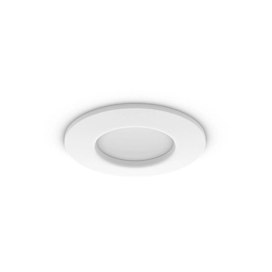Philips - LED RGBW Stmívatelné koupelnové podhledové svítidlo Hue SLIM LED/8,3W/230V 2000-6500K IP44 bílá