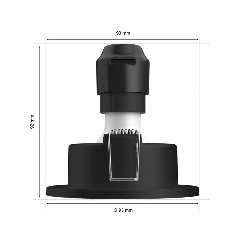 Philips - LED RGBW Stmívatelné koupelnové podhledové svítidlo Hue XAMENTO GU10/5,7W/230V IP44 2200-6500K