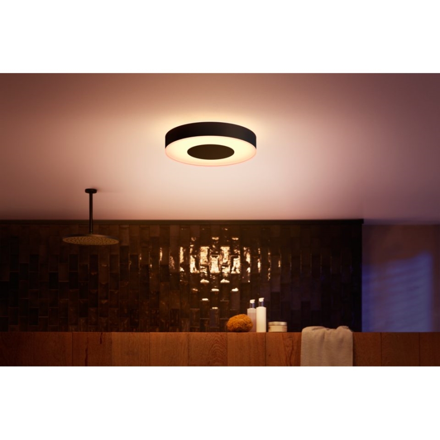 Philips - LED RGBW Stmívatelné koupelnové svítidlo Hue XAMENTO LED/33,5W/230V IP44 pr. 381 mm 2000-6500K