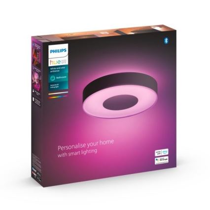 Philips - LED RGBW Stmívatelné koupelnové svítidlo Hue XAMENTO LED/33,5W/230V IP44 pr. 381 mm 2000-6500K