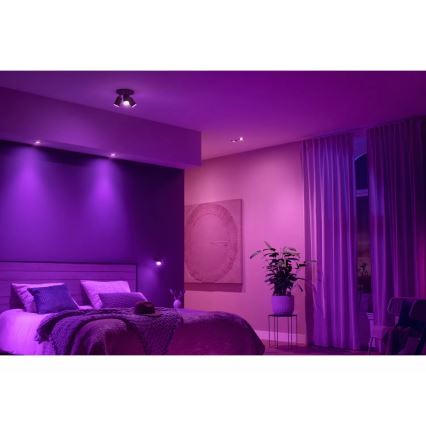 Philips - LED RGBW Stmívatelné podhledové svítidlo Hue CENTURA 1xGU10/4,2W/230V 2000-6500K
