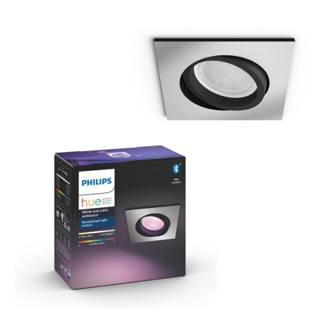 Philips - LED RGBW Stmívatelné podhledové svítidlo Hue CENTURA 1xGU10/5,7W/230V