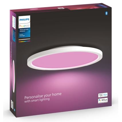 Philips - LED RGBW Stmívatelné stropní svítidlo Hue SURIMU LED/40W/230V