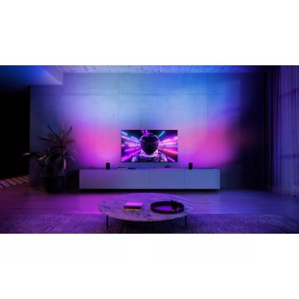 Philips - LED RGBW Stmívatelné projekční svítidlo Hue PLAY LED/20W/230V 2000–6500K černá