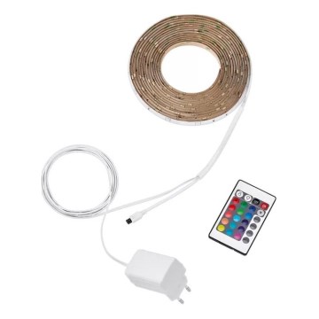 Philips - LED RGBW Stmívatelný pásek 5m LED/12W/230V + dálkové ovládání