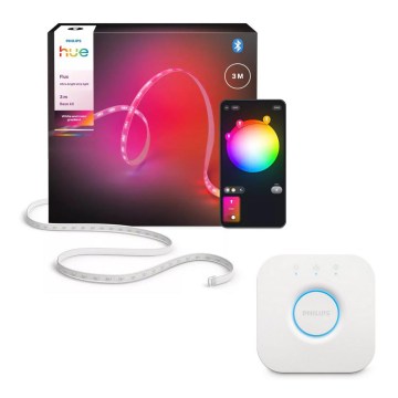 Philips - LED RGBW Stmívatelný pásek Hue FLUX 3m LED/29W/230V 2200-6500K + Hue bridge