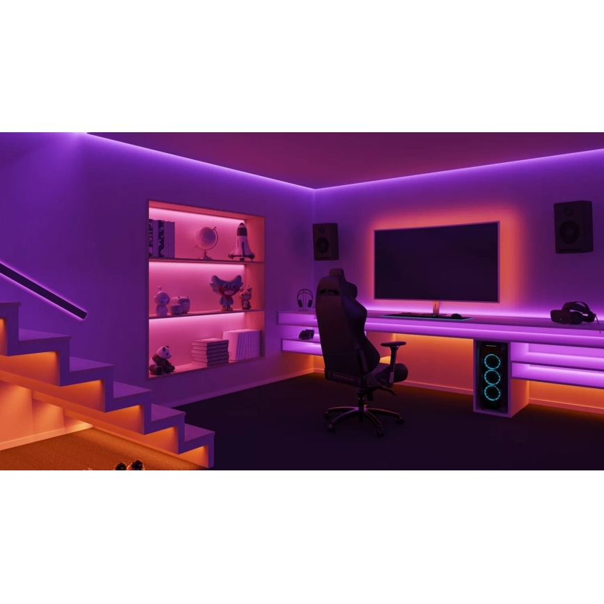 Philips - LED RGBW Stmívatelný pásek Hue WHITE AND COLOR AMBIANCE 5m LED/20W/230V 2000-6500K