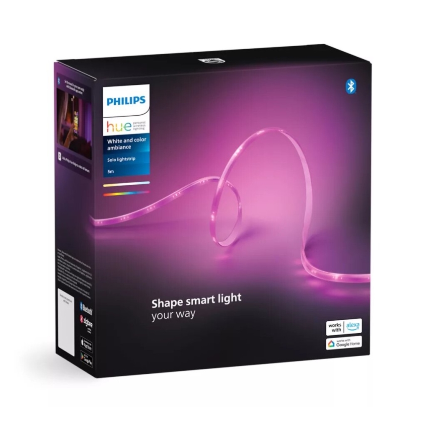 Philips - LED RGBW Stmívatelný pásek Hue WHITE AND COLOR AMBIANCE 5m LED/20W/230V 2000-6500K