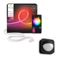 Philips - LED RGBW Stmívatelný venkovní pásek Hue NEON 5m LED/30W/230V 2200-6500K IP67 + senzor pohybu