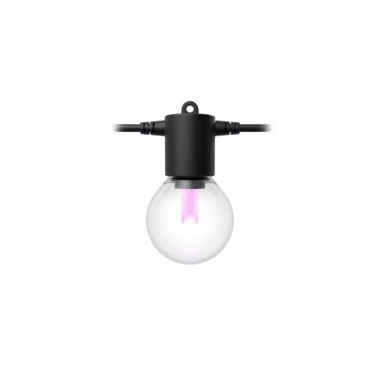 Philips - LED RGBW Stmívatelný venkovní řetěz Hue FESTAVIA 10xLED 7m IP65