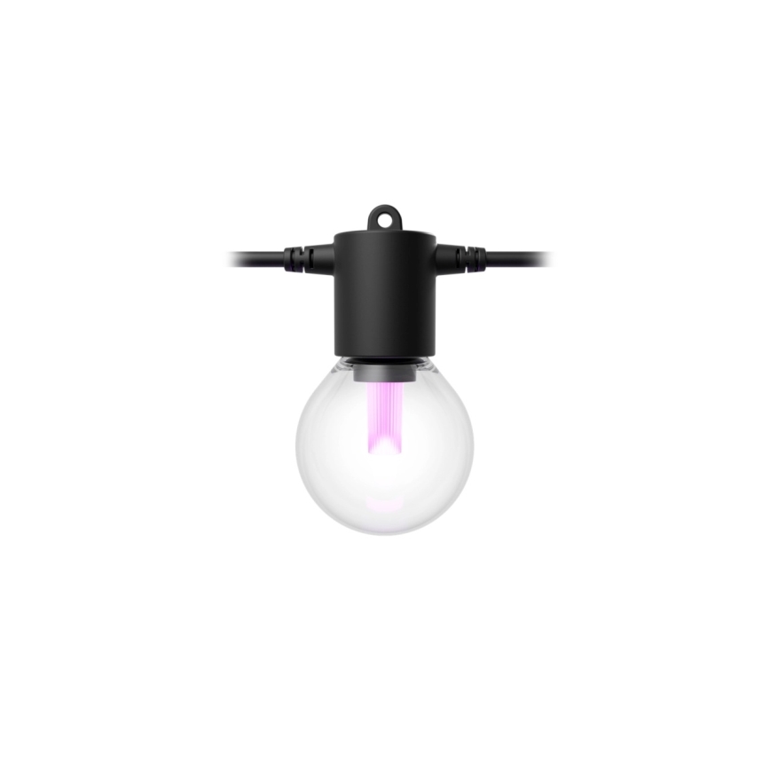 Philips - LED RGBW Stmívatelný venkovní řetěz Hue FESTAVIA 10xLED 7m IP65