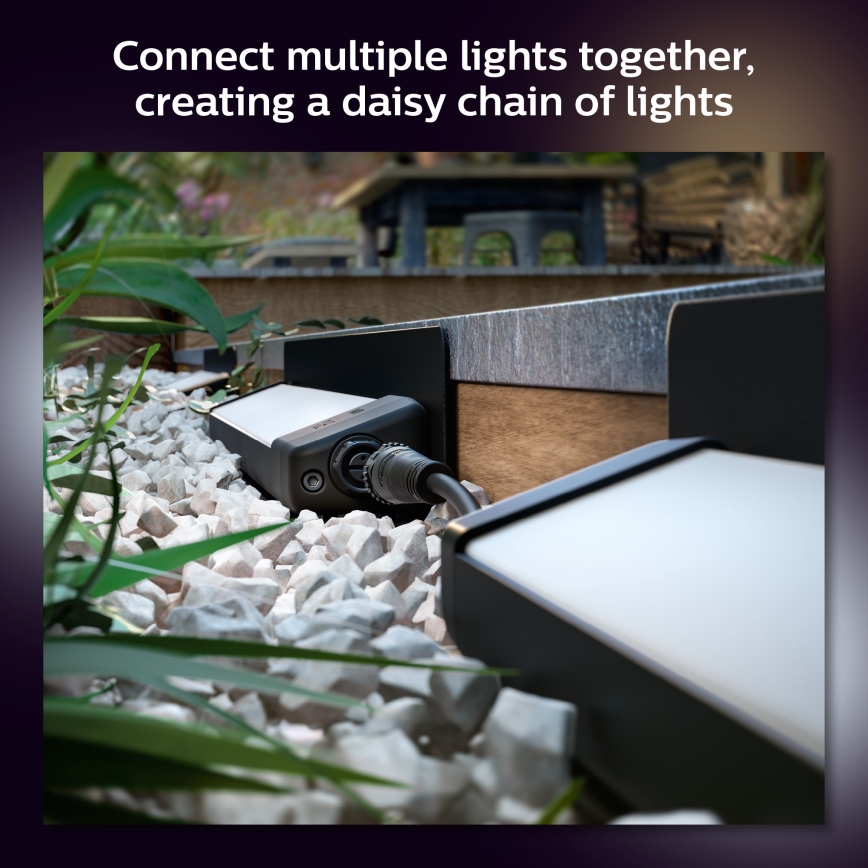 Philips - LED RGBW Stmívatelné venkovní svítidlo Hue White and Color Ambiance LED/20W/24V IP65