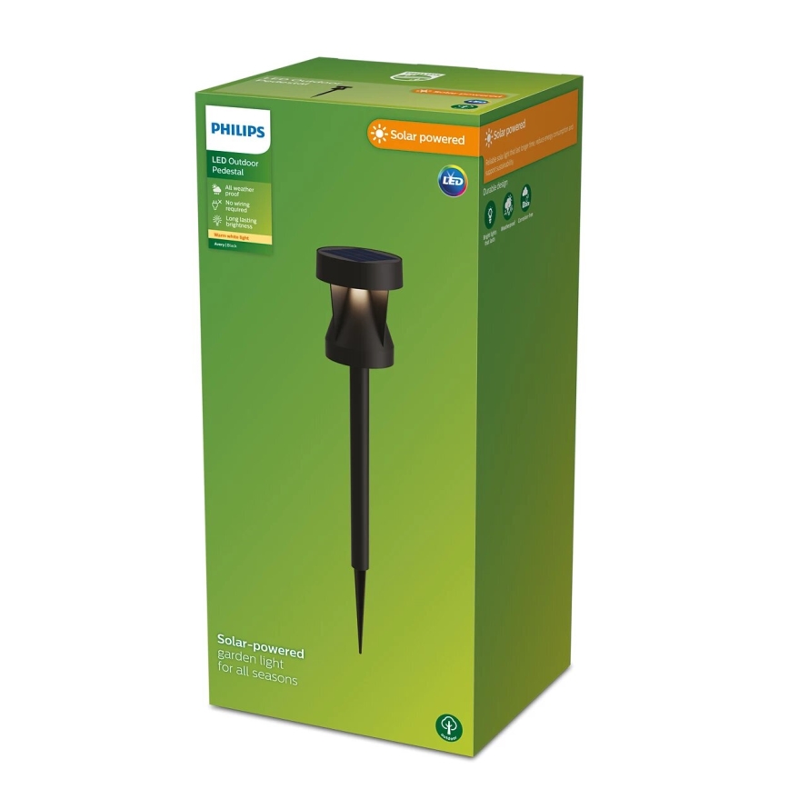 Philips - LED Solární lampa AVERY LED/1,8W/3,7V 2600 mAh 2700K IP44