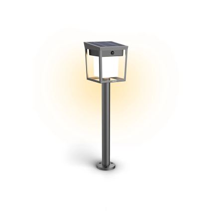 Philips - LED Solární lampa se senzorem BLAISE LED/1,5W/3,7V 2600 mAh 3000K IP44
